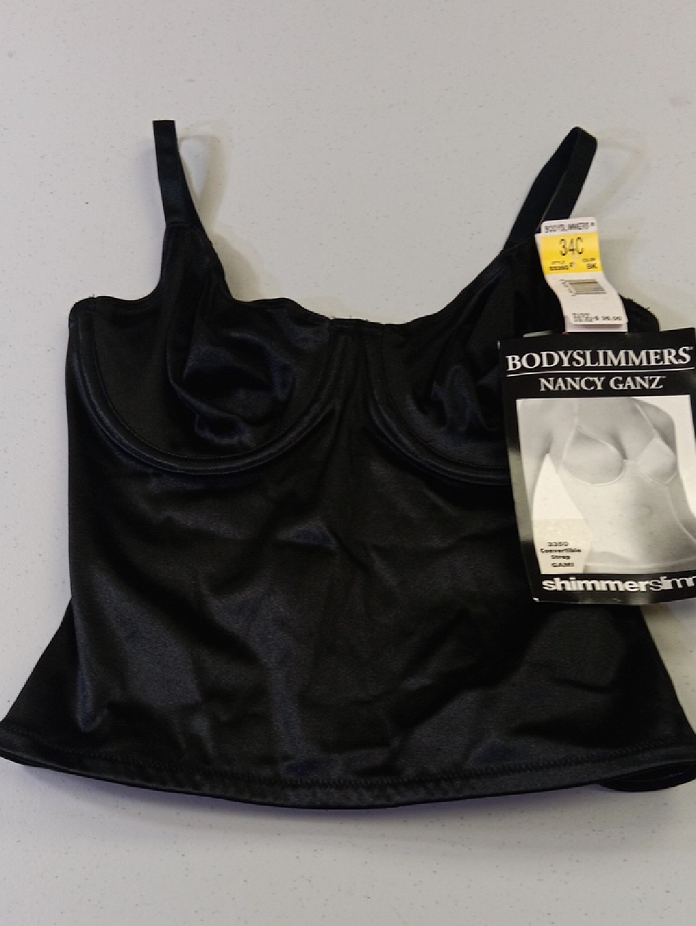 Nancy Ganz Black Shimmer Cami